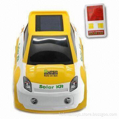 Full Function Solar Power RC Cars, Made of ABS, Available in Yellow, CE Certified